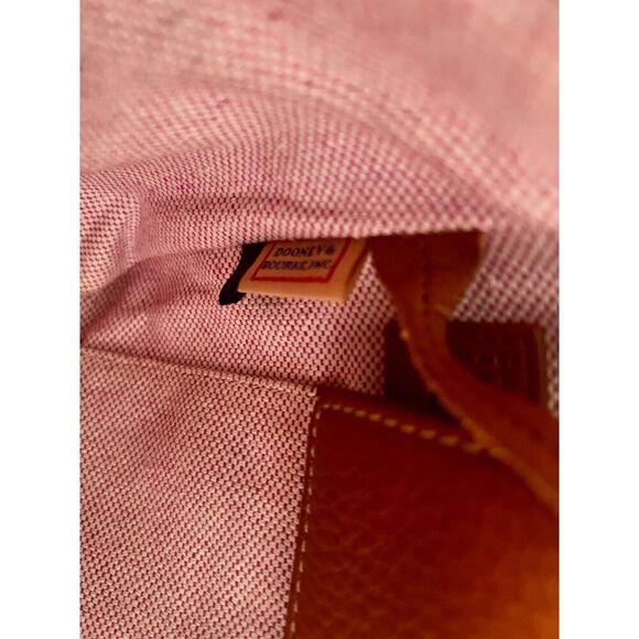 Dooney & Bourke Tan Janine Satchel Tote / Crossbody - Picture 13 of 14